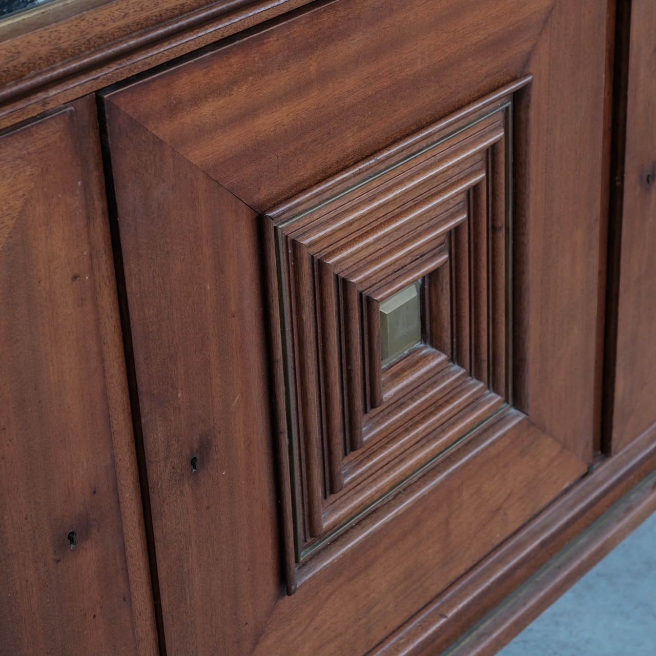 Large French Art Deco Sideboard In Manner Of Maxime Old photo vinterior