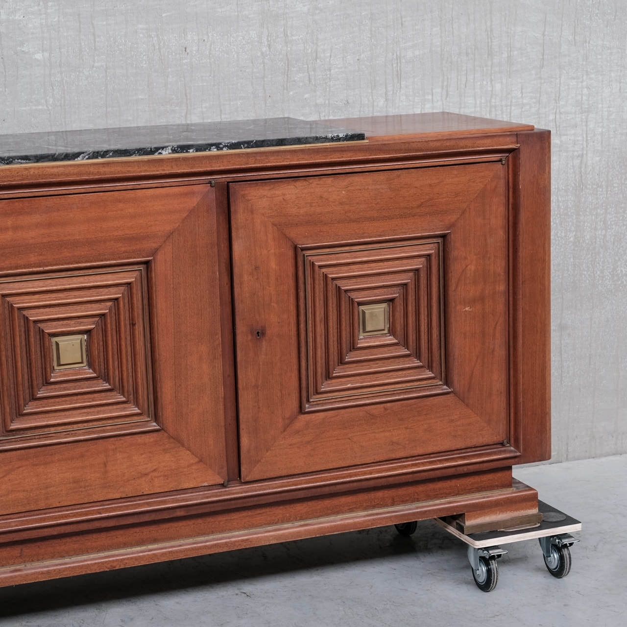 Large French Art Deco Sideboard In Manner Of Maxime Old photo buy