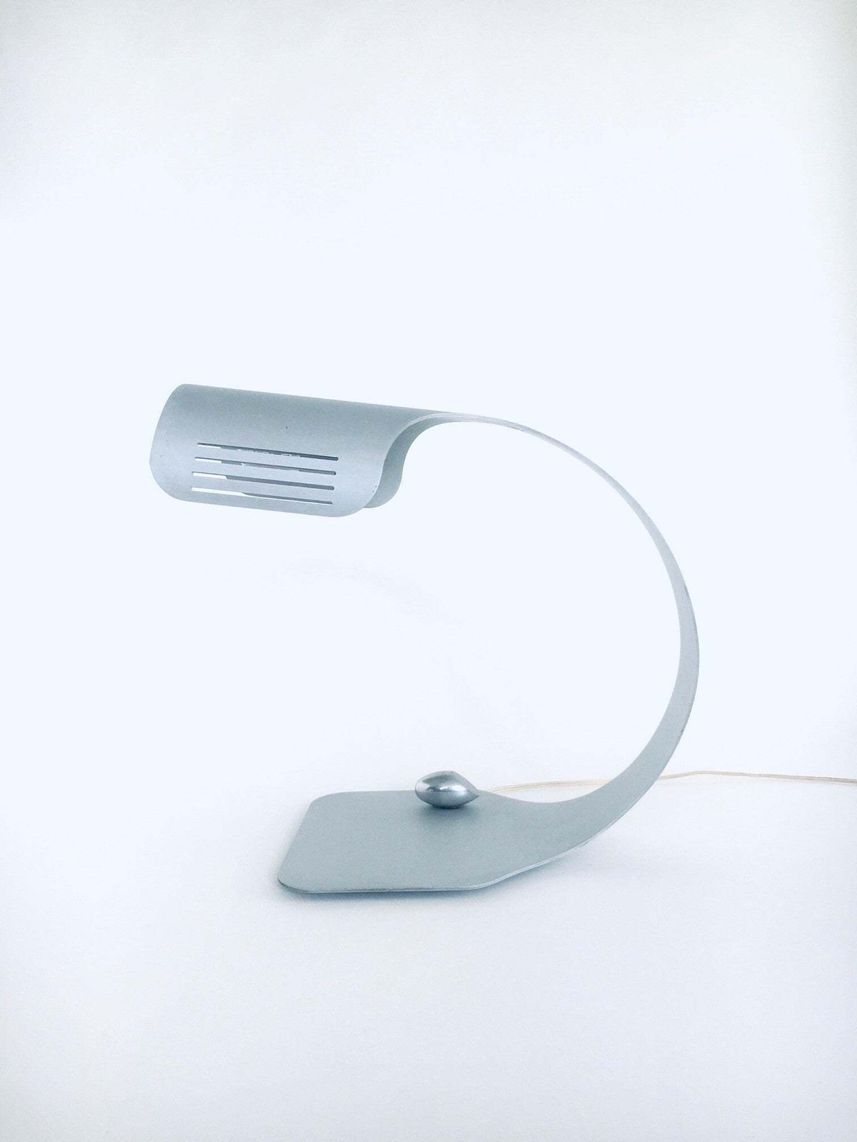 Aluminium 'Colomba' Desk Lamp By Walter & Moretti, France 1972