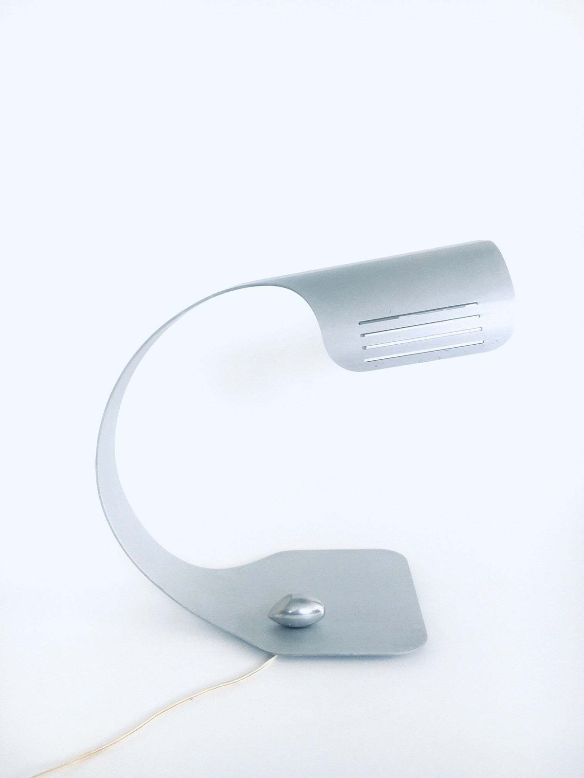 Aluminium 'Colomba' Bureaulamp Van Walter & Moretti, Frankrijk 1972 photo for sale