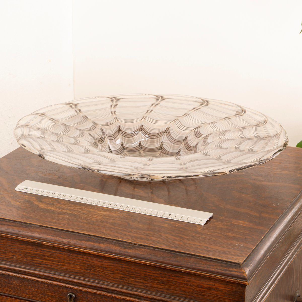 Phoenician Style Centerpiece In Murano Glass By Archimede Seguso photo buy