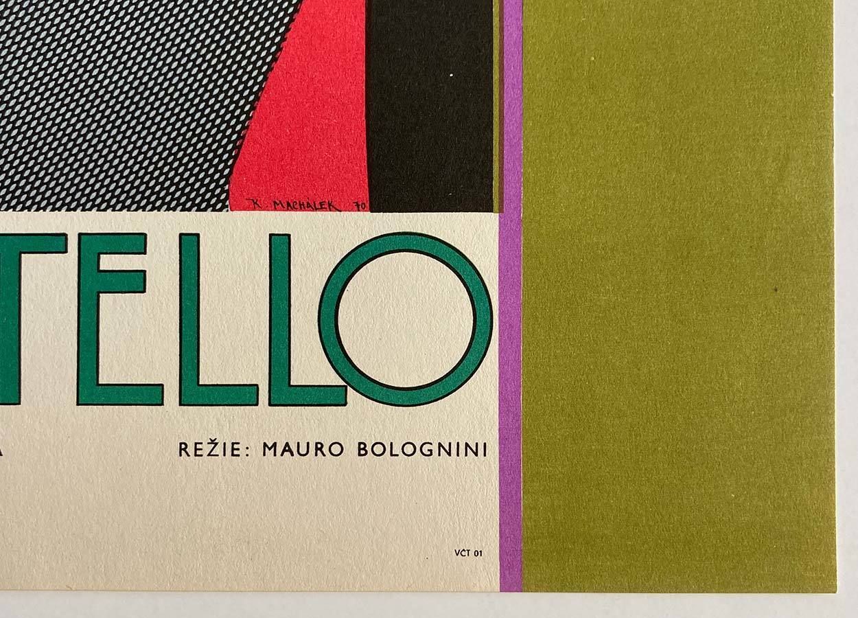 Movie Poster, Metello, Karel Machálek, 1970 photo 84.0