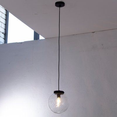 Vintage Murano Glass Pendant Lamp photo Lighting