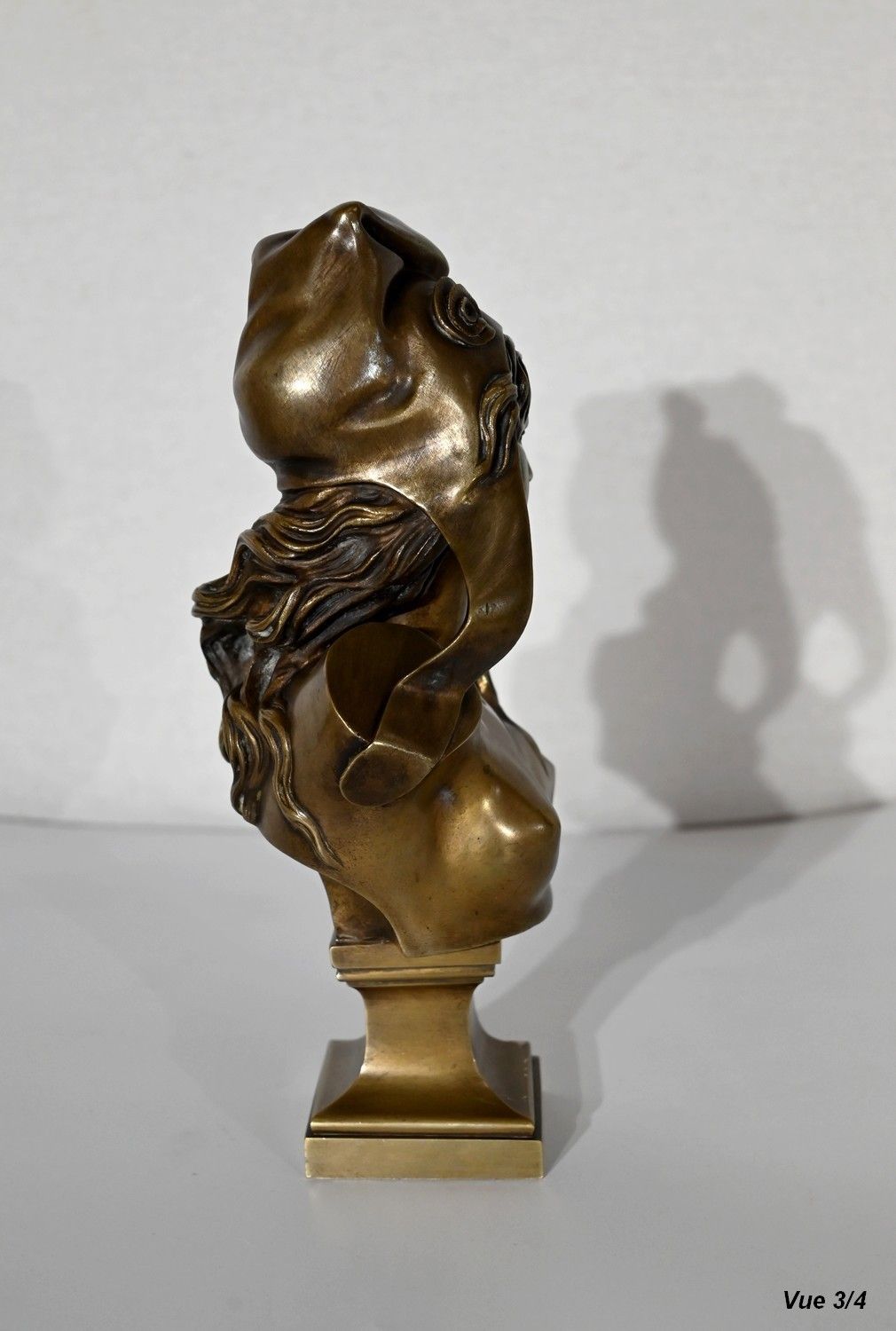 photo vinterior Bust Of Marianne In Bronze  Early 20th Century