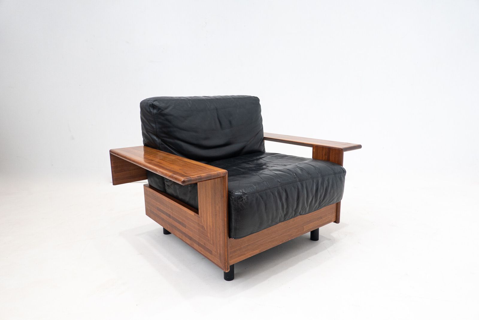 Mid Century Modern Armchair In The Style Of Tobia Scarpa photo for sale