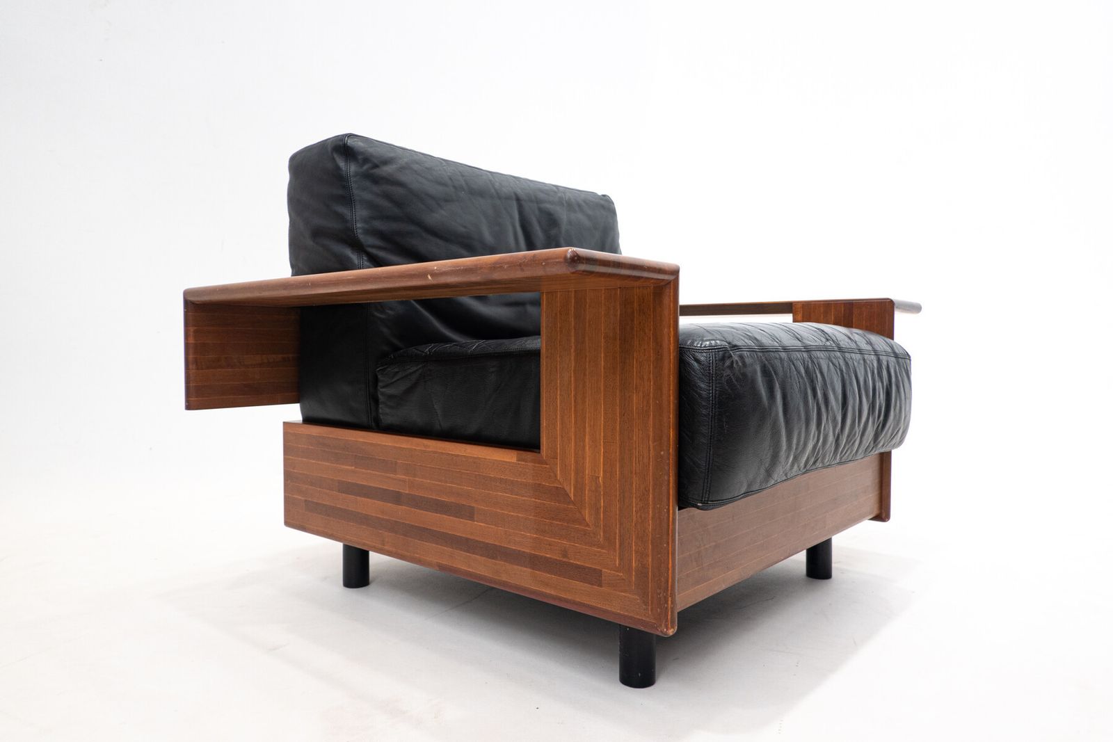 Mid Century Modern Armchair In The Style Of Tobia Scarpa photo 2140.0