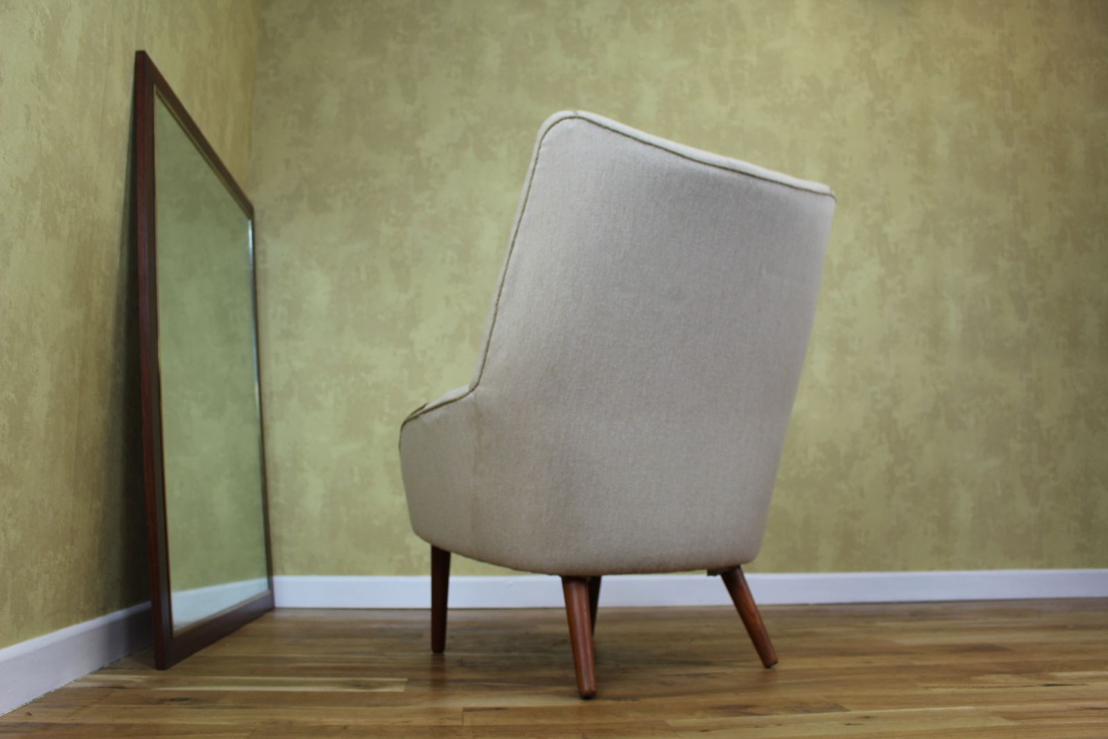Kurt Ostervig High Back Teak Armchair By Rolschau Mobler Model 58 photo furniture
