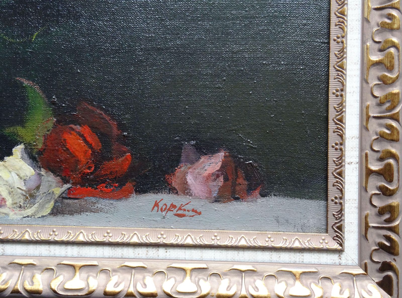 Dmitry Korzhanov Bouquet. 1995, Oil On Canvas photo 840.0