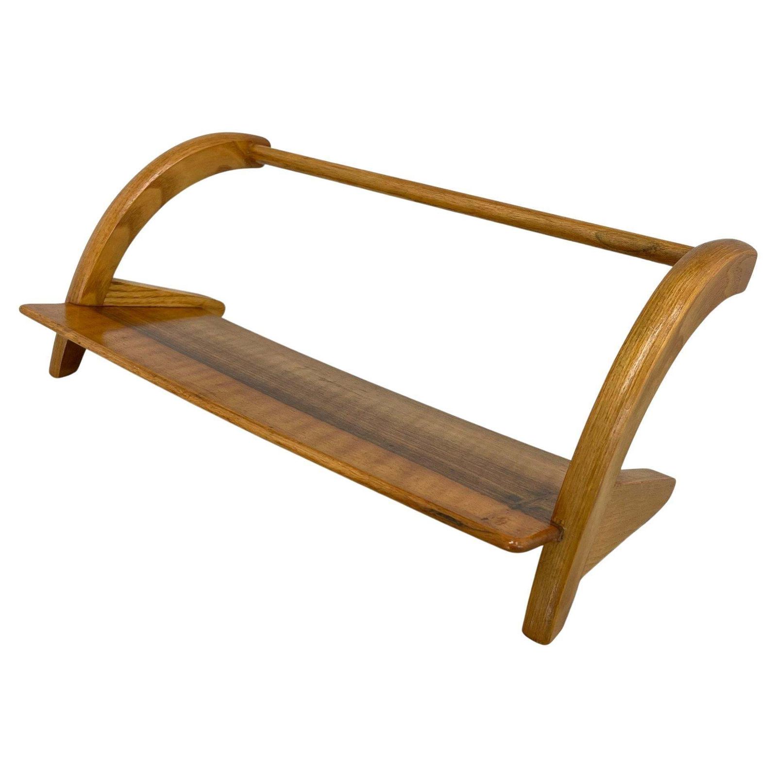 1970's Unique Book Stand Shelf By Uluv, Czechoslovakia