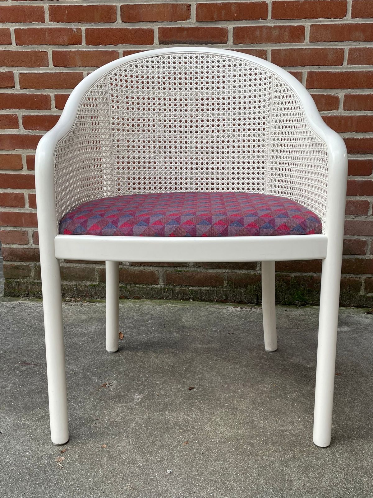Vintage Cane Armchair 80, 1980s photo furniture