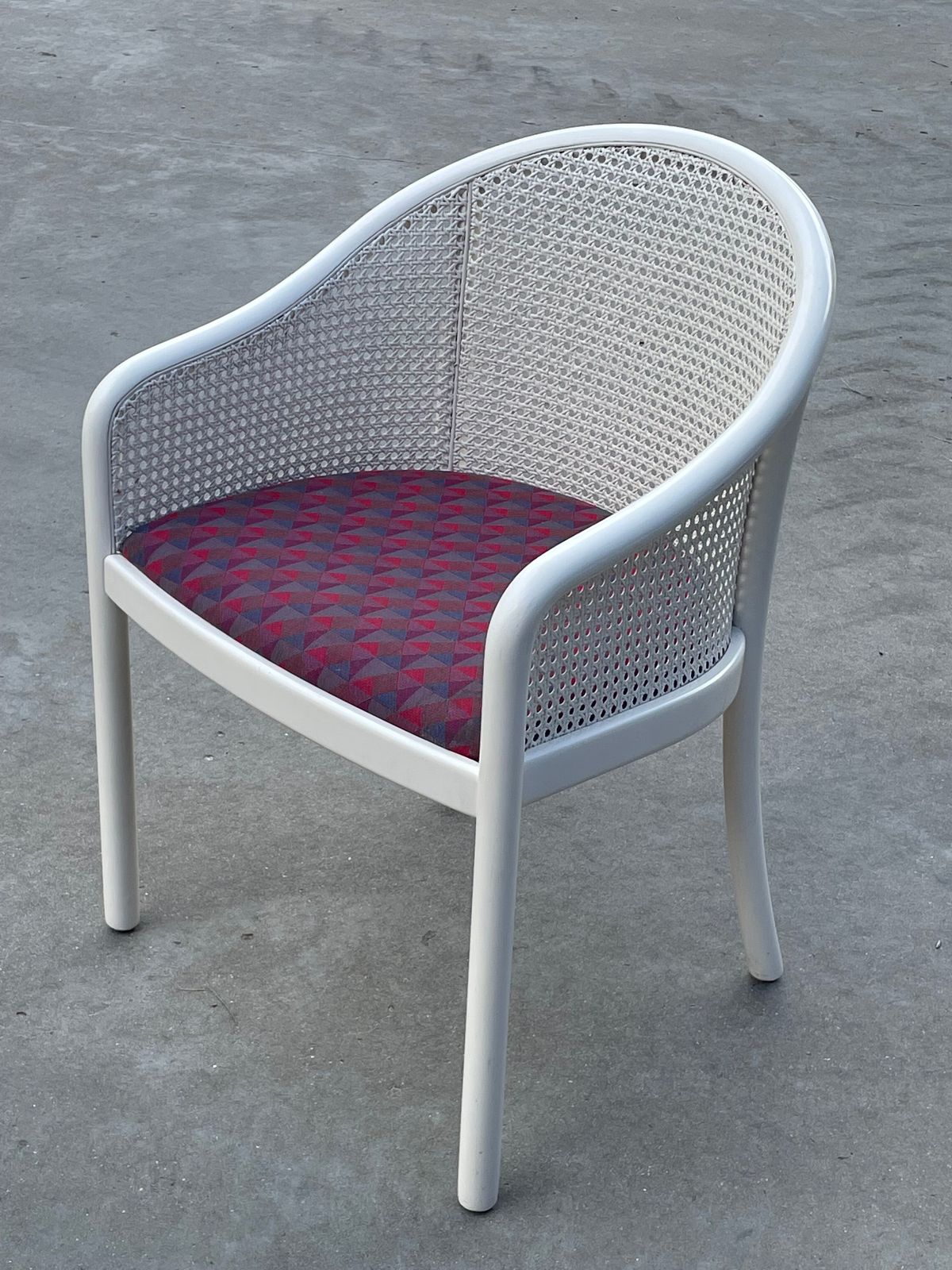 photo furniture Vintage Cane Armchair 80, 1980s
