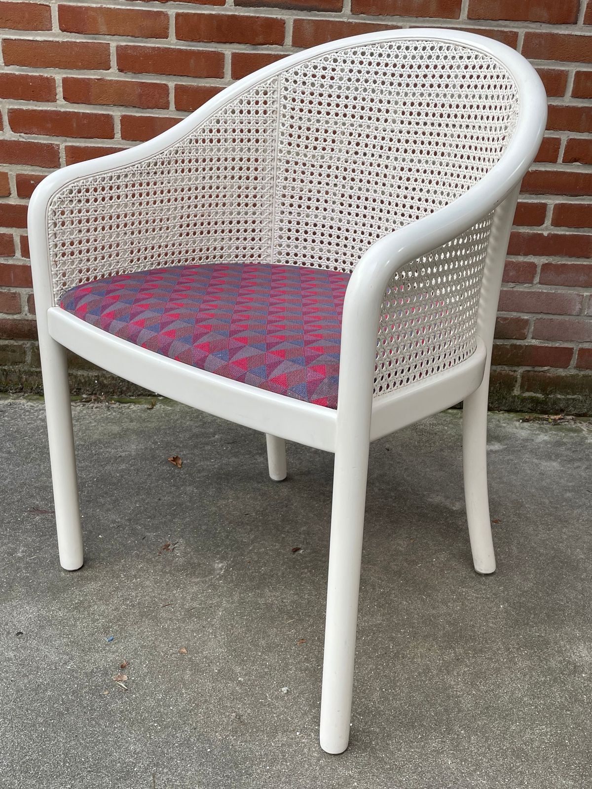 photo vinterior Vintage Cane Armchair 80, 1980s