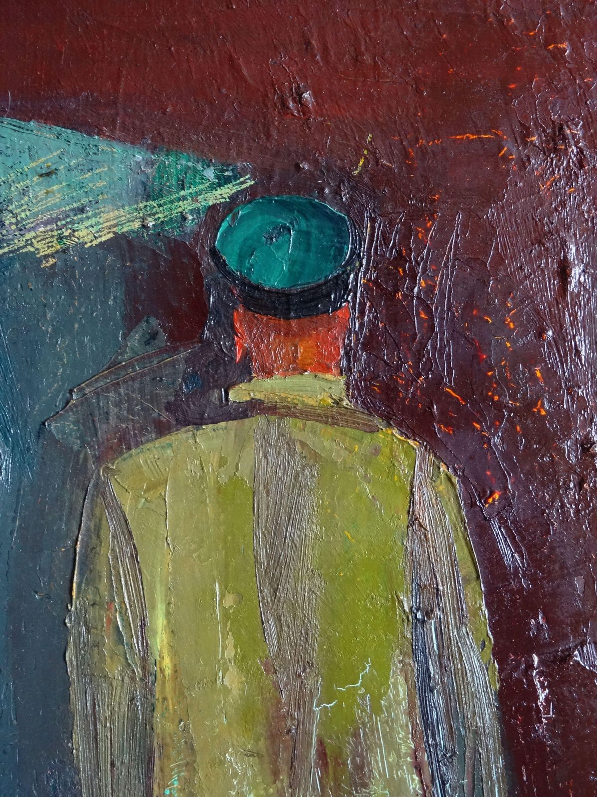 Aleksandr Rodin First Furrow. 1980. Oil On Canvas photo vinterior