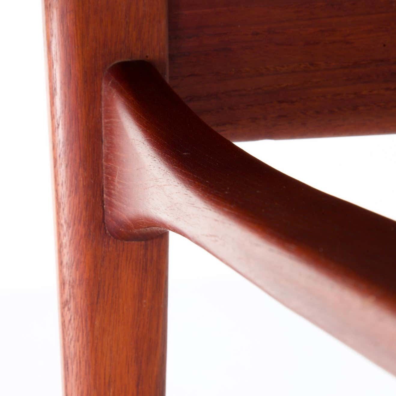 Tove & Edvard Kindt Larsen Teak Salontafel Voor France & Daverkosen, Denemarken photo Meubels