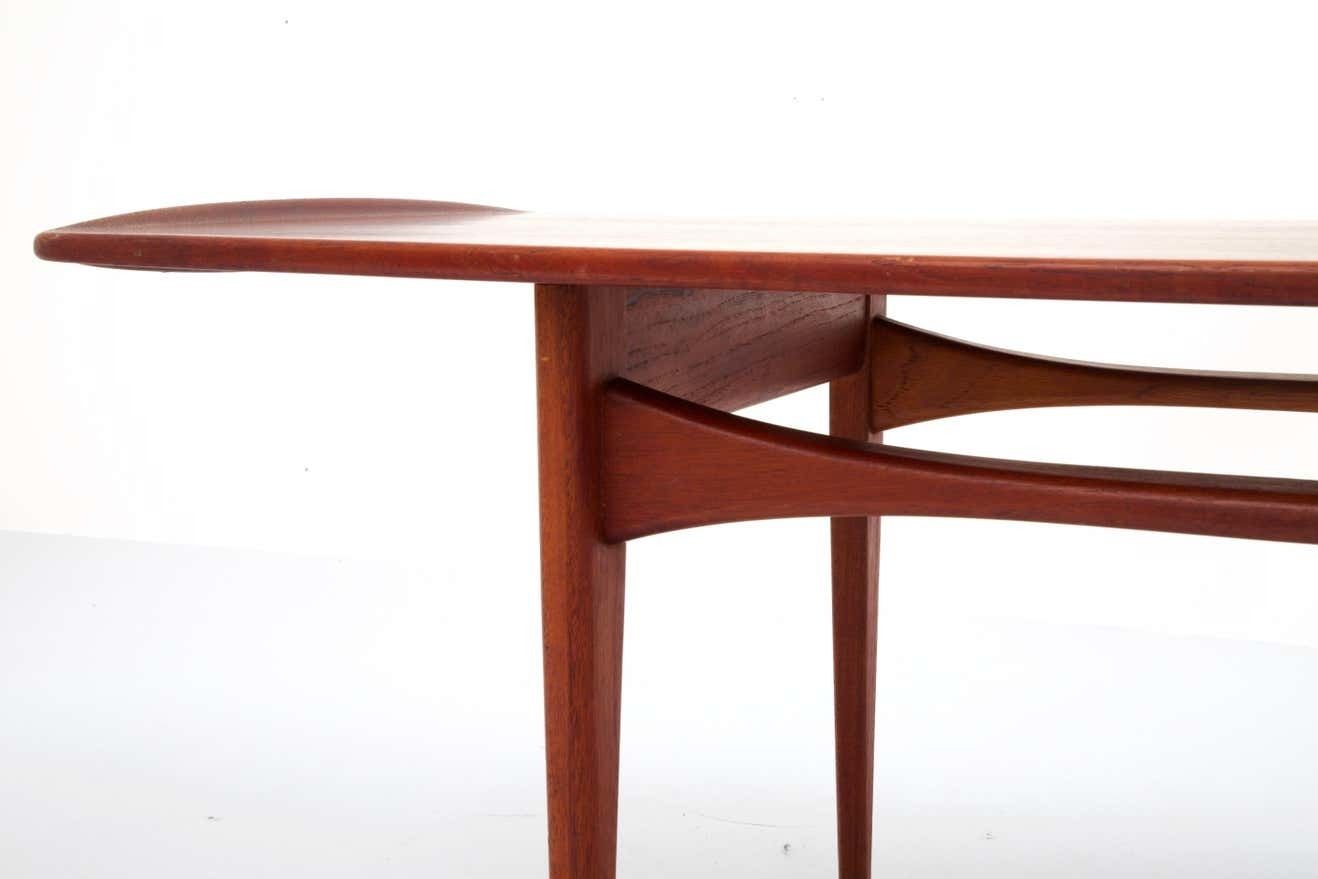 Tove & Edvard Kindt Larsen Teak Coffee Table For France & Daverkosen, Denmark photo 3848.0