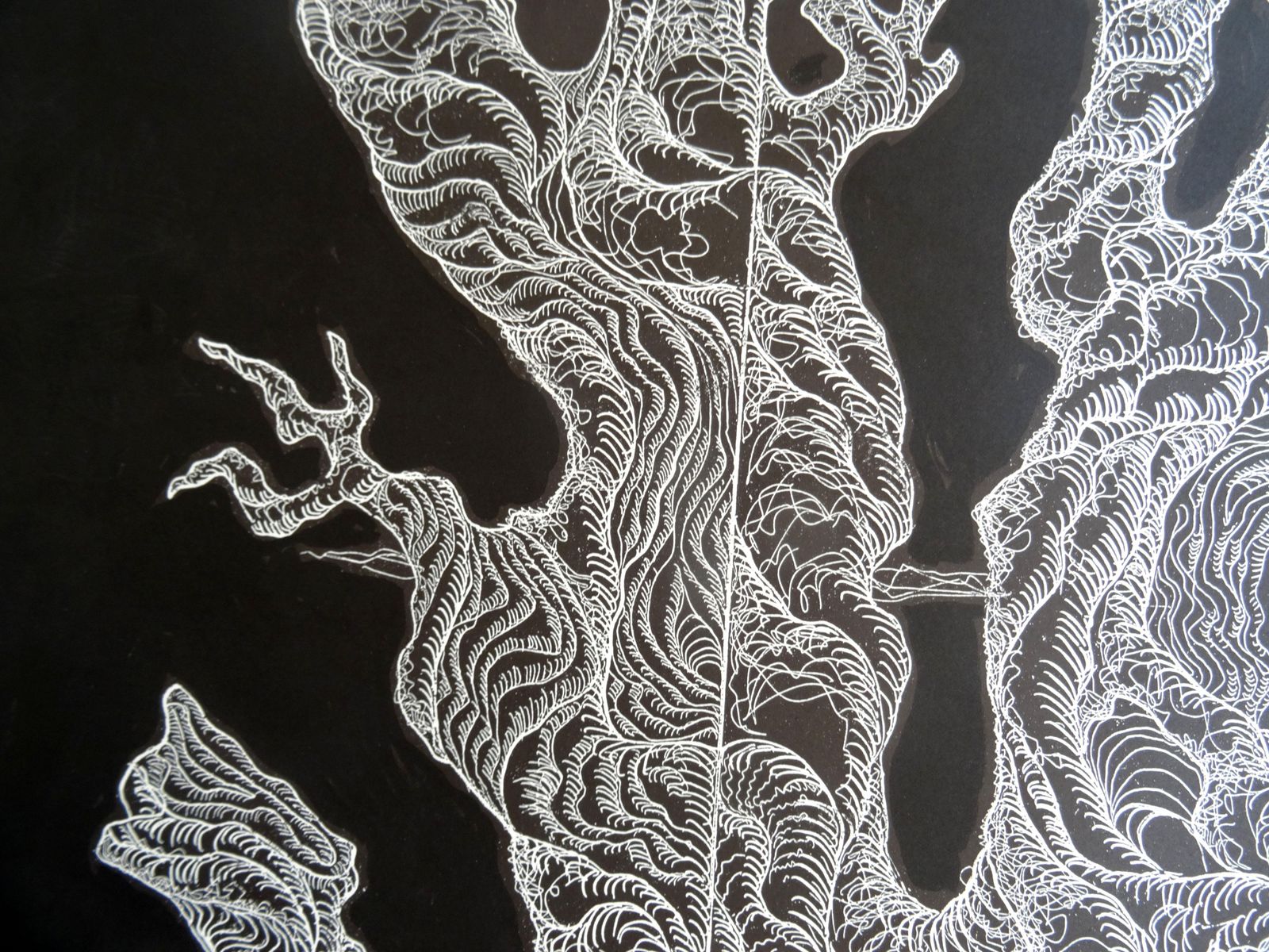 Dainis Rozkalns Rye Bread. 1980, Paper, Linocut. photo for sale