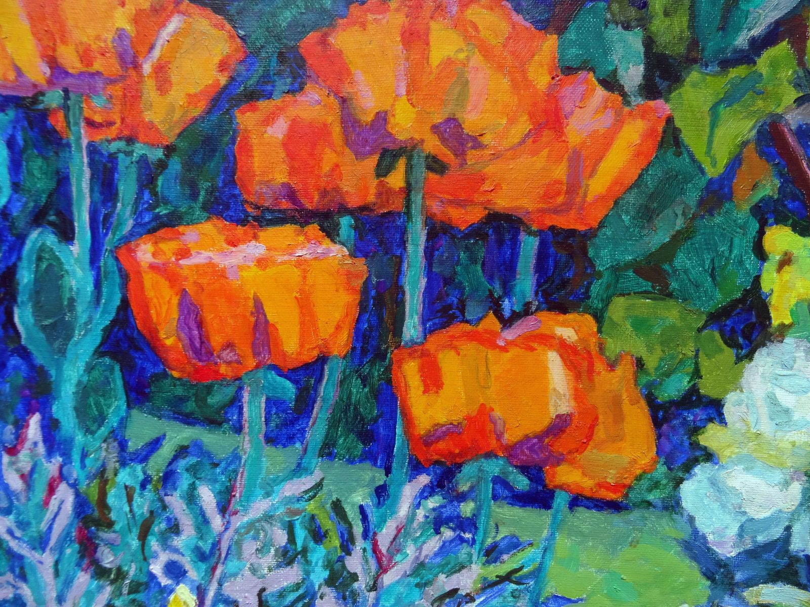 Valiahmetov Amir Hasnulovitch Poppies And Peonies. Oil On Canvas1985 photo 2188.0