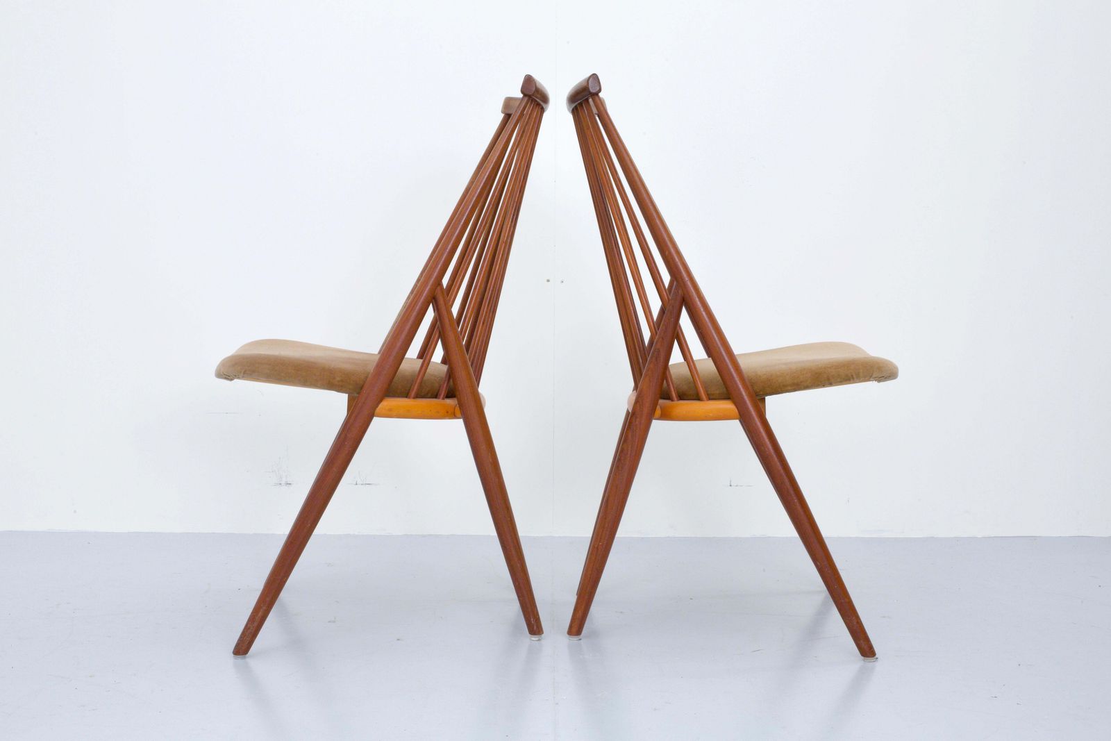 Set Of 4 Flamingo Chairs By Thea Leonard For Nassjo Stolefrabrik photo for sale