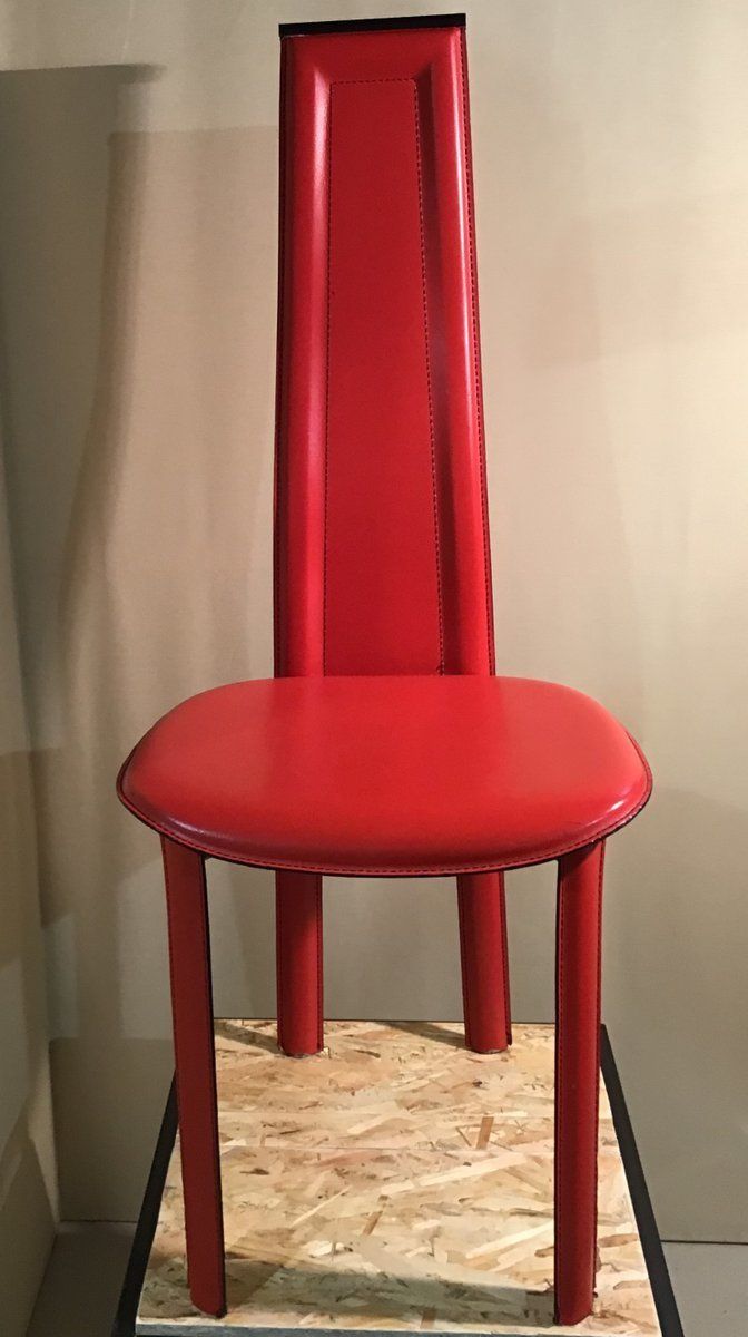 Set Of 4 1980s "Alice" Chairs Attributed To Giorgio Cattelan For Cattelan photo vintage