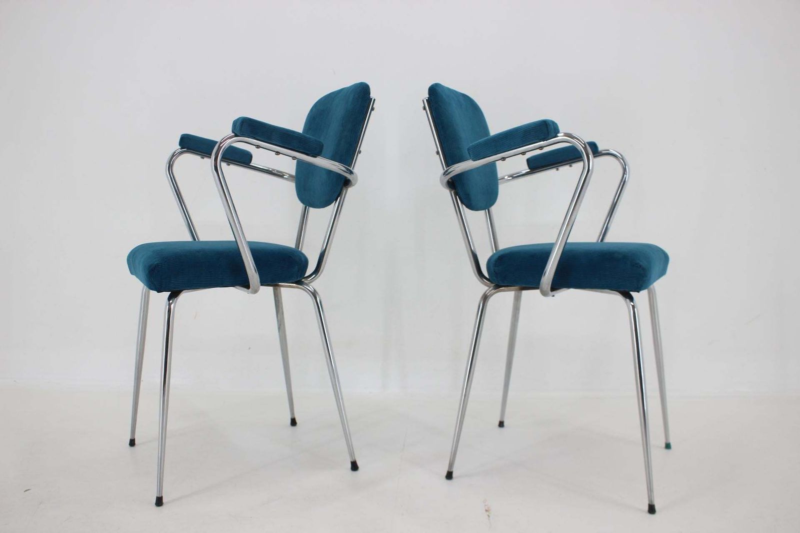 1960s Pair Of Italian Armchairs In Corduroy photo Furniture