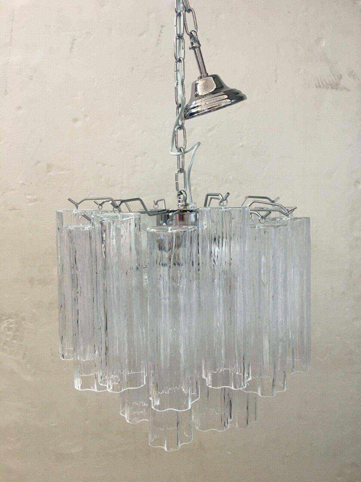 Impressive Murano Glass Sputnik Chandelier Like Mazzega Zuccheri Venini Barovier Style
