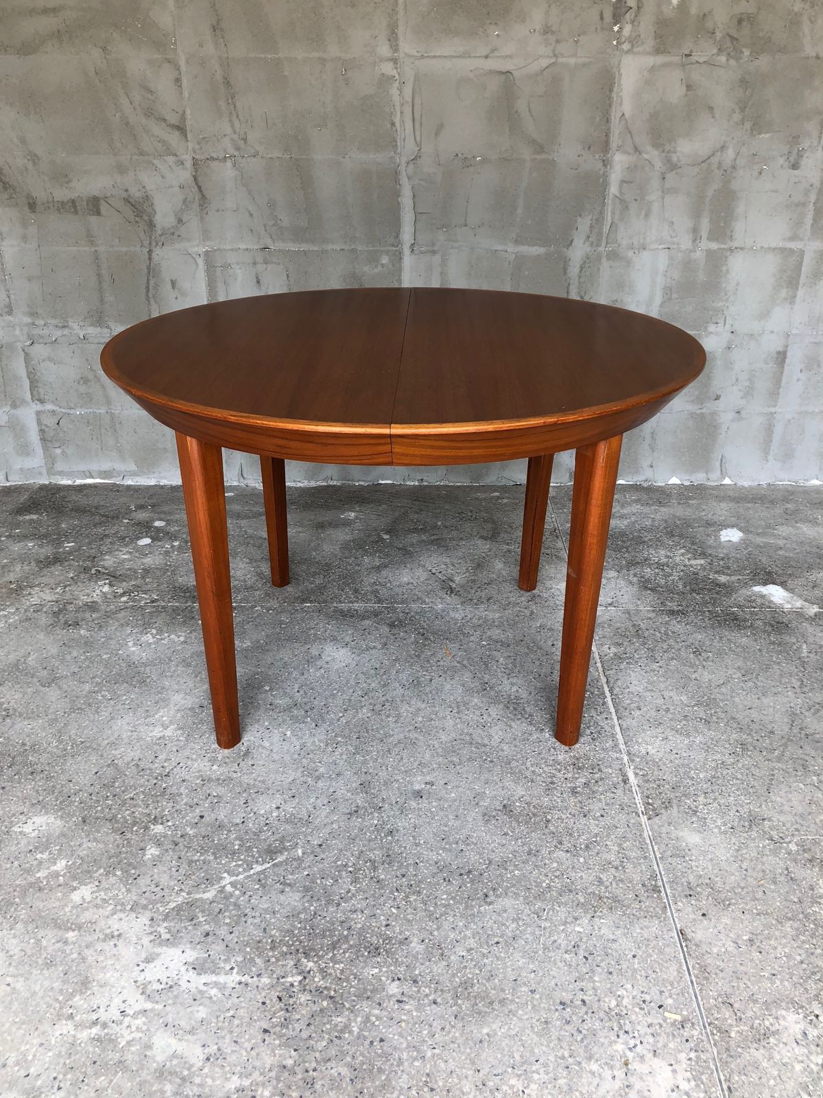 Extendable Danish Teak Table, 1960s photo for sale
