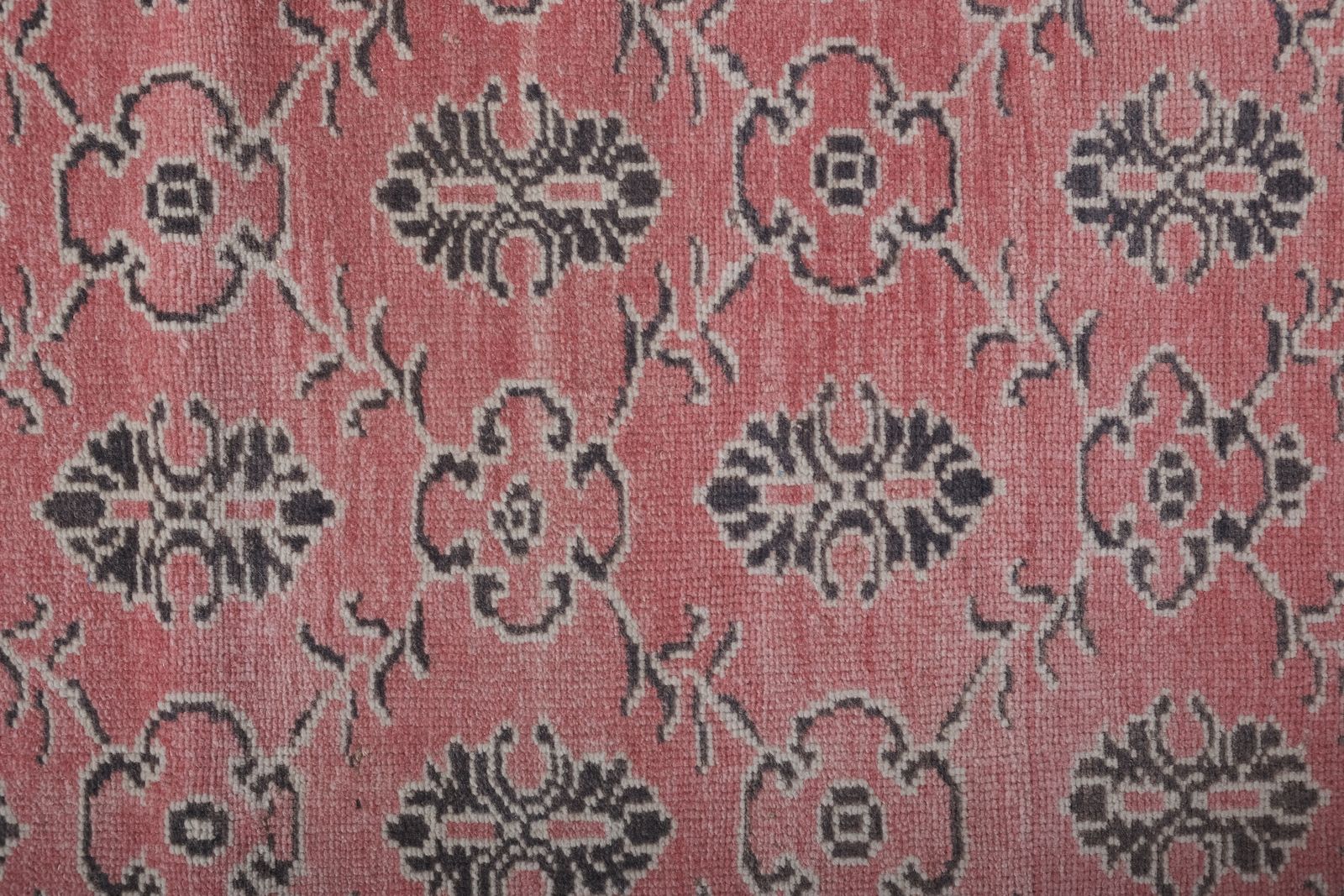 1960s Vintage Turkish Oushak Extra Long And Wide Runner   Stair Tread photo vinterior
