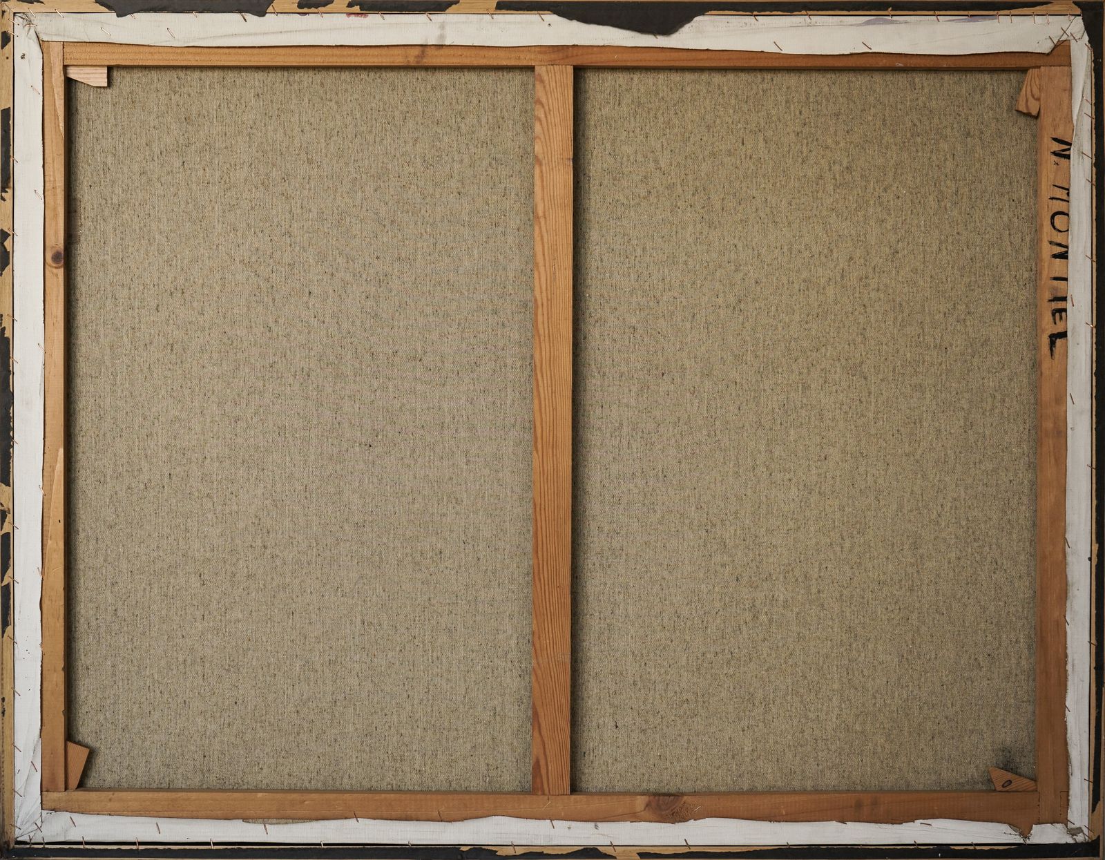 882.0 N. Montiel – Abstract, Jaren 1970, Olieverf Op Doek photo