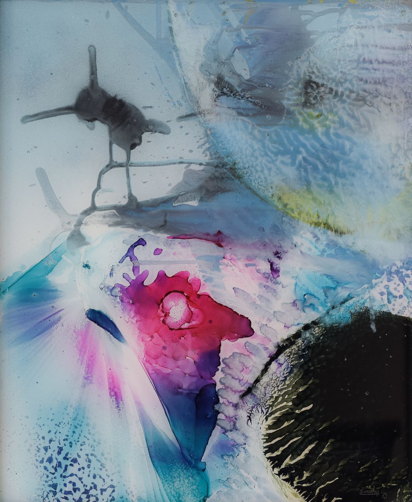 photo buy Pablo Sumbhu – Twee Aquarellen