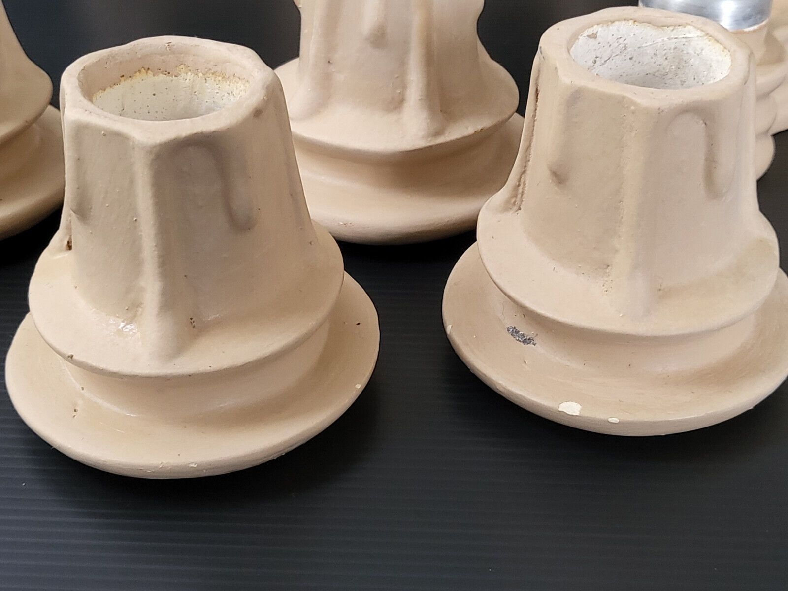 321.0 Superb Pair Of Vintage 1940 Plaster Wall Lights 40s 1940s 40s photo