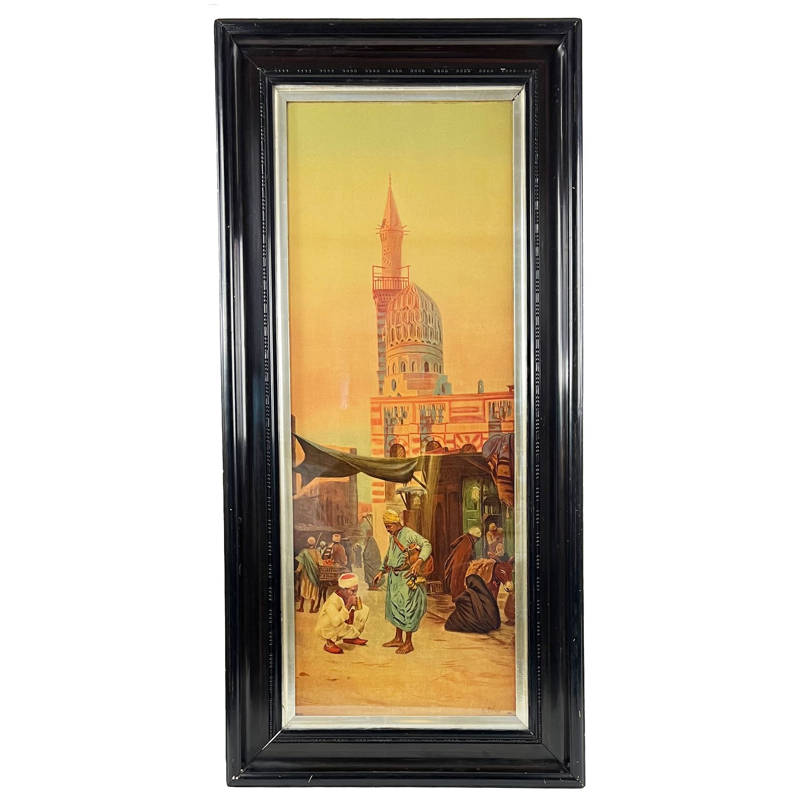 Large Set Of Four Orientalist Prints, Otto Pilny (1866 – 1936) photo 5500.0