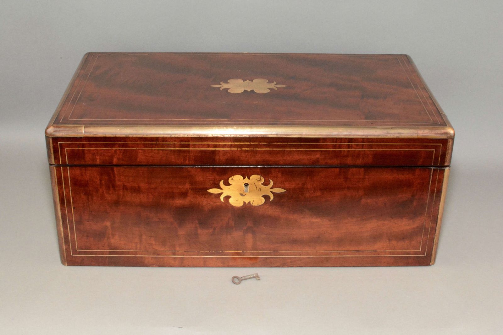 A Large Regency Period Writing Slope Box.C 1820 photo furniture