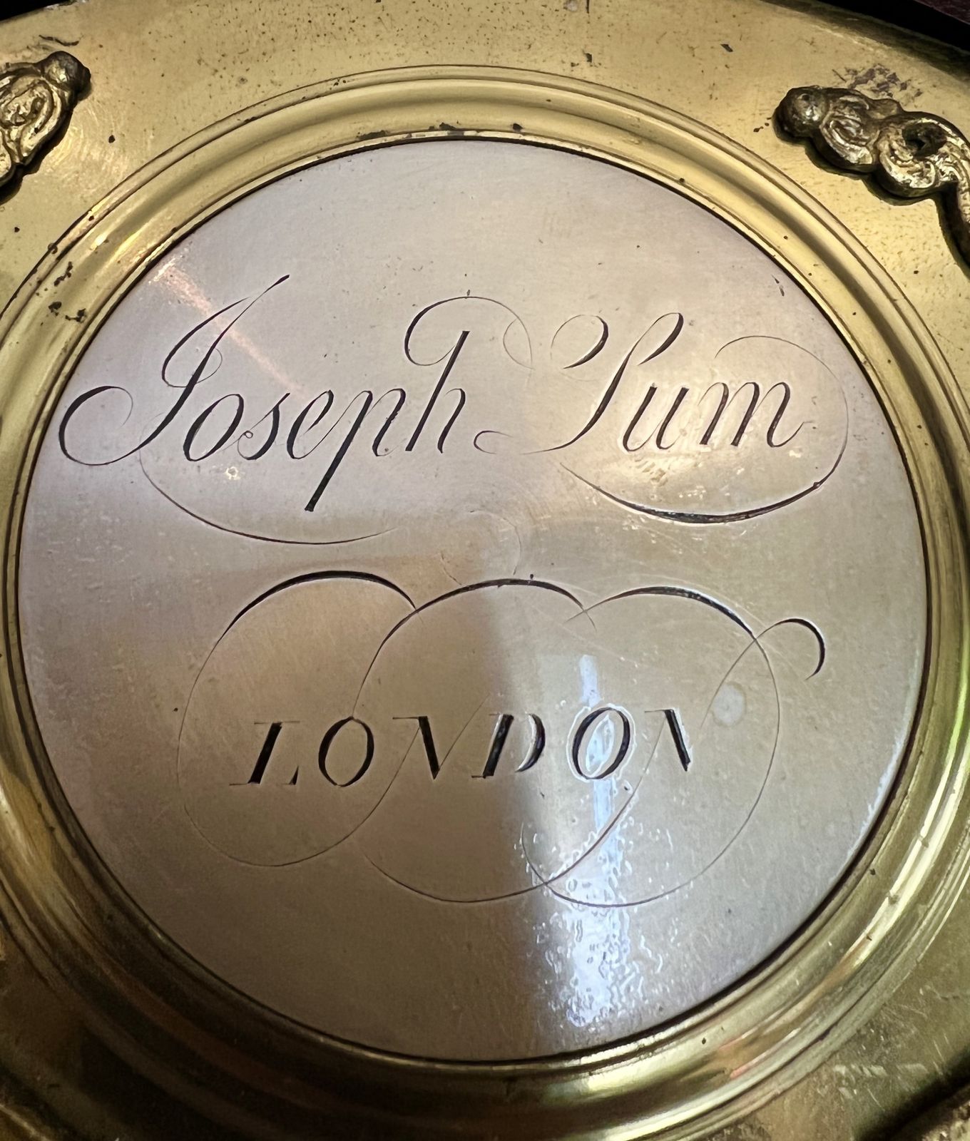photo furniture George III London 8 Day Longcase Clock By Joseph Lum