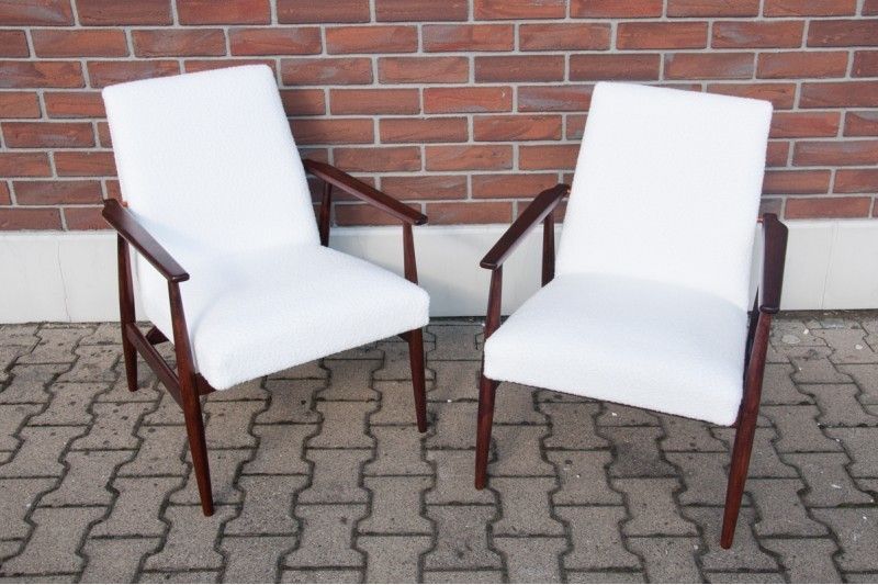 Lisek 300 190 Armchairs, Designed By H. Lis, Poland, 1960s. After Renovation. photo for sale