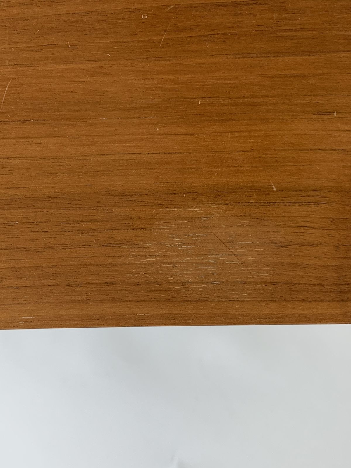 A Pair Of Mid Century Chrome And Wood Side Tables photo vinterior