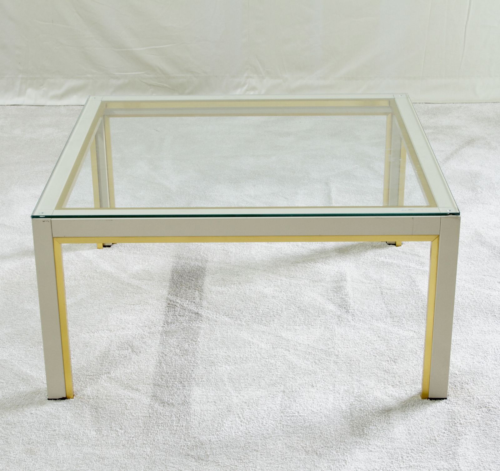 Renato Zevi Fine Italian Mid Century Gilt & Lacquer Coffee Table For Romeo Rega