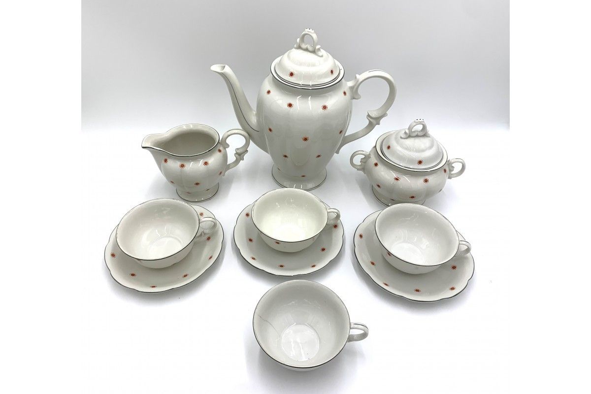 Parts Of The Giesche Coffee Service, Poland, 1940s photo 64.0
