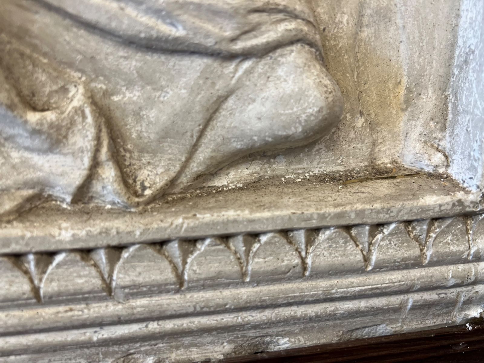 photo vinterior C19th Plaster Copy Of The Dead Christ Tended By Angels, By Donatello (C.1386 1466)