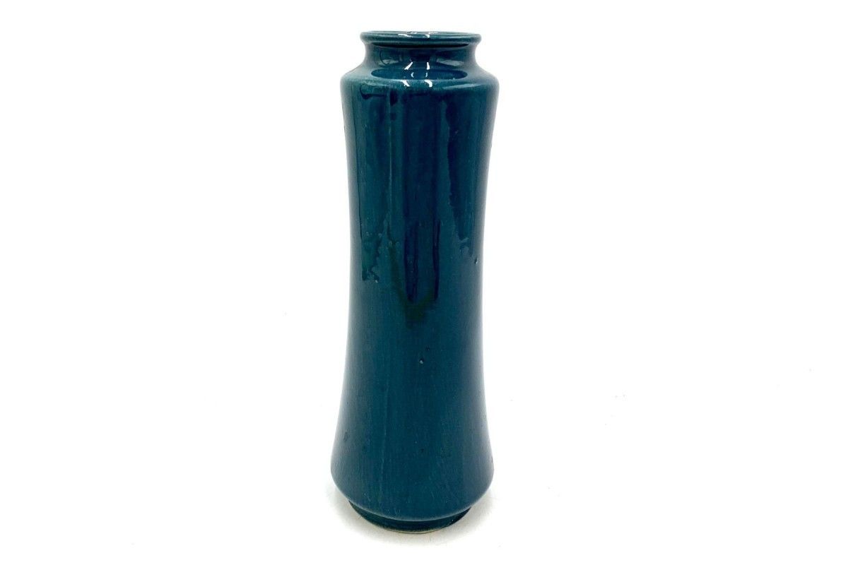 A Turquoise Vase, Bolesławiec, Poland, 1980s