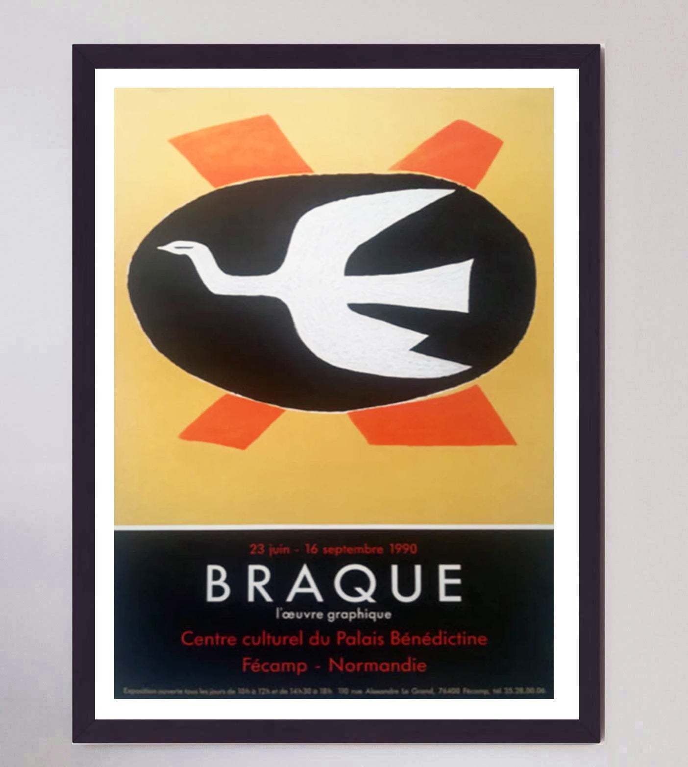Georges Braque   Palais Benedictine Original Vintage Poster photo furniture