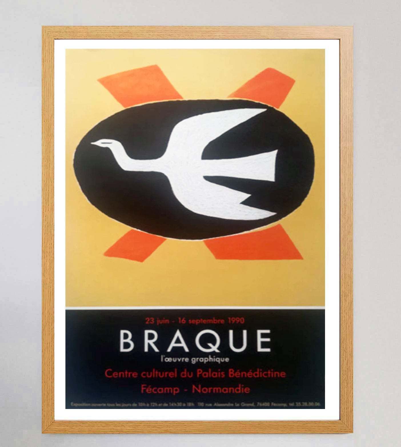 Georges Braque   Palais Benedictine Original Vintage Poster photo Art