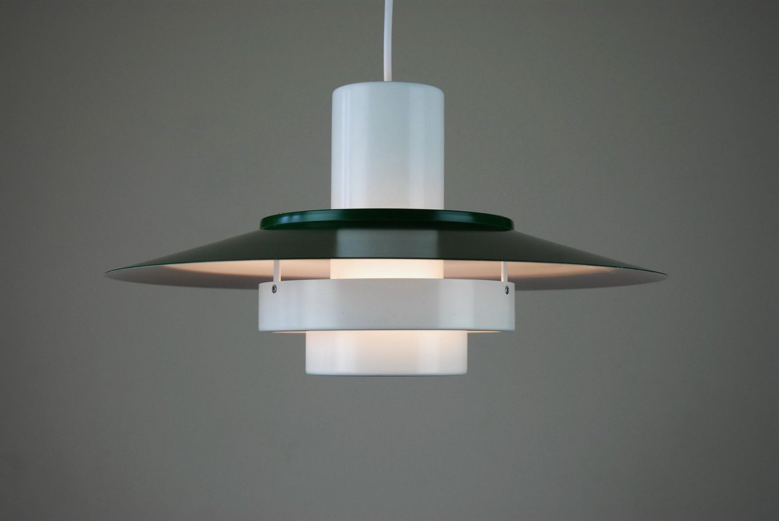 Falcon Pendant Lamp By Andreas Hansen For Fog & Mørup, Denmark, 1960s photo vinterior