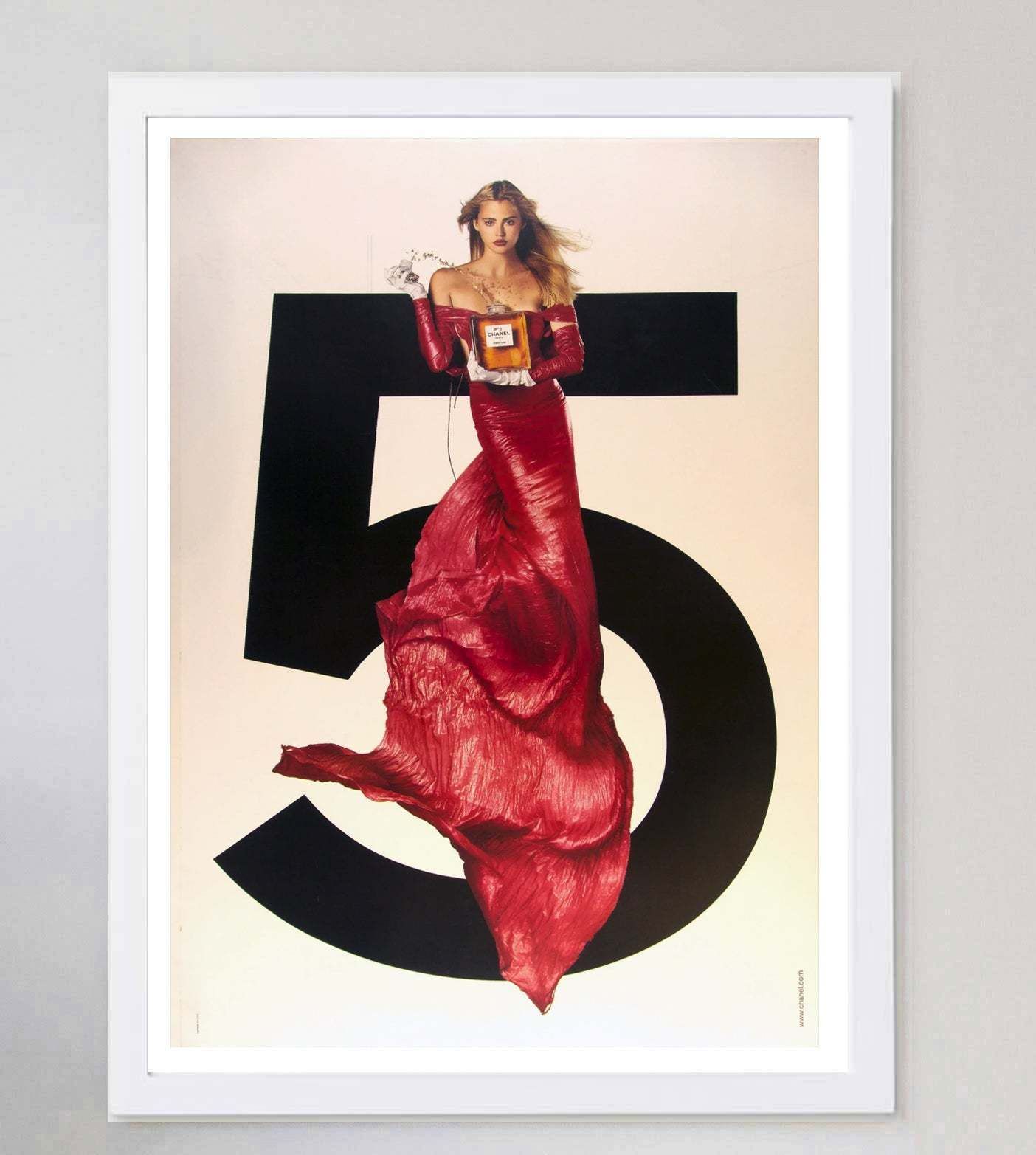 Chanel No.5   Estella Warren Original Vintage Poster photo for sale