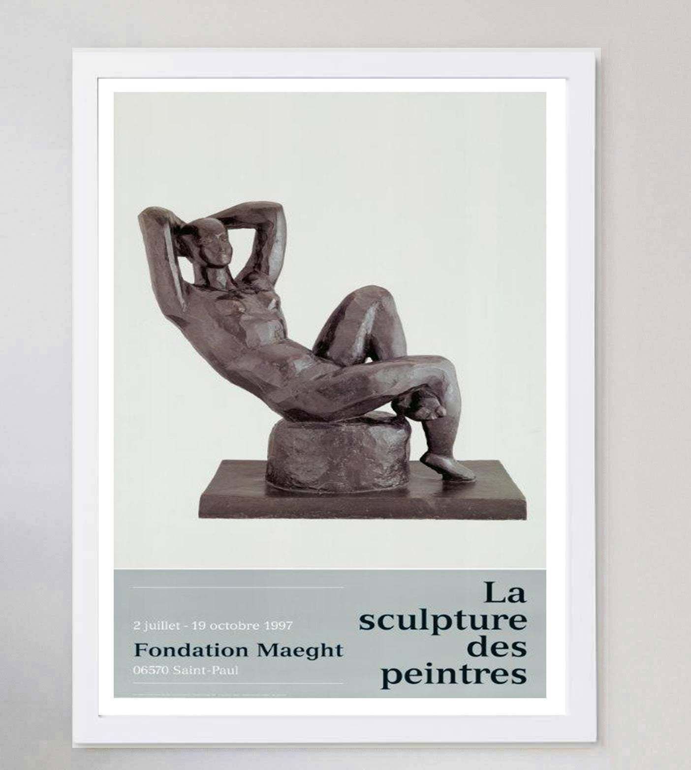 Henri Matisse   La Sculpture Des Peintres  Original Vintage Poster photo for sale