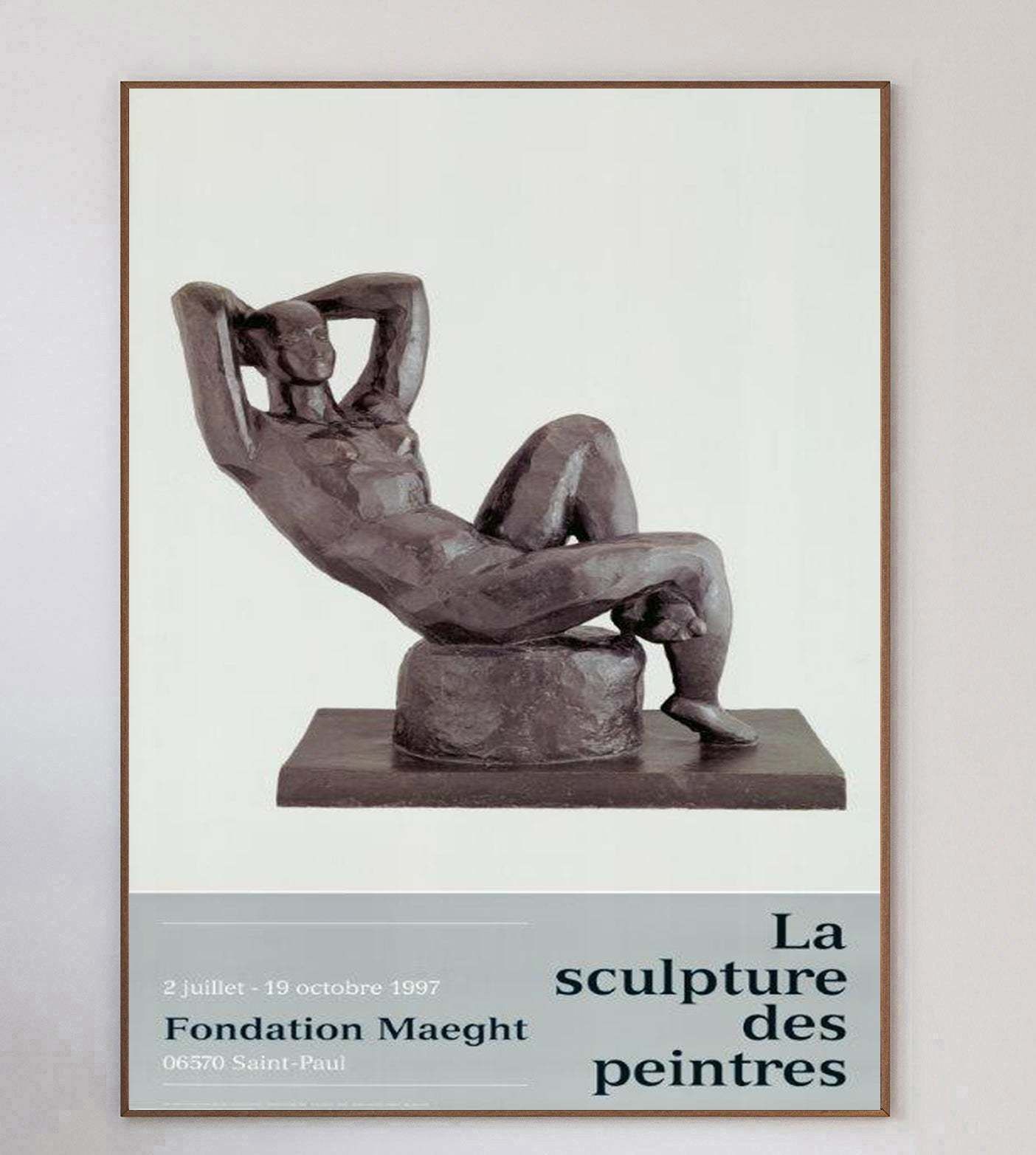 Henri Matisse   La Sculpture Des Peintres  Original Vintage Poster photo 277.0