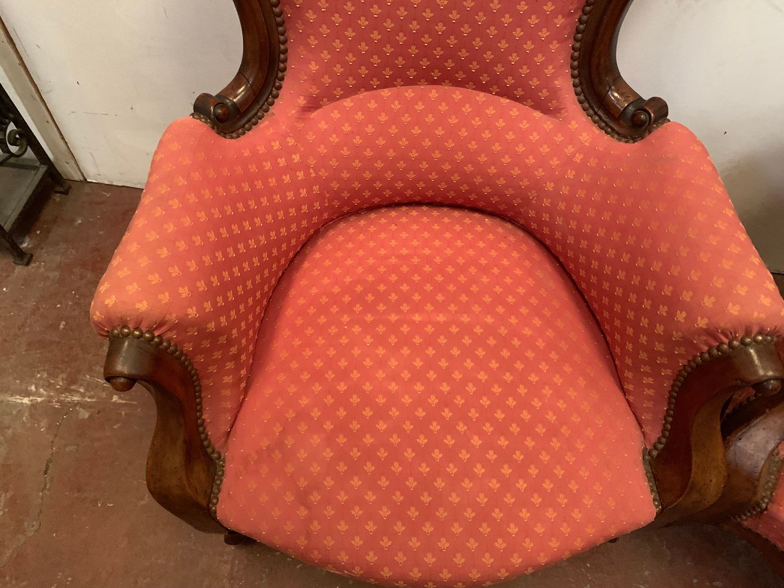 Pair Of Louis Philippe Armchairs In 19th Century Mahogany photo vinterior