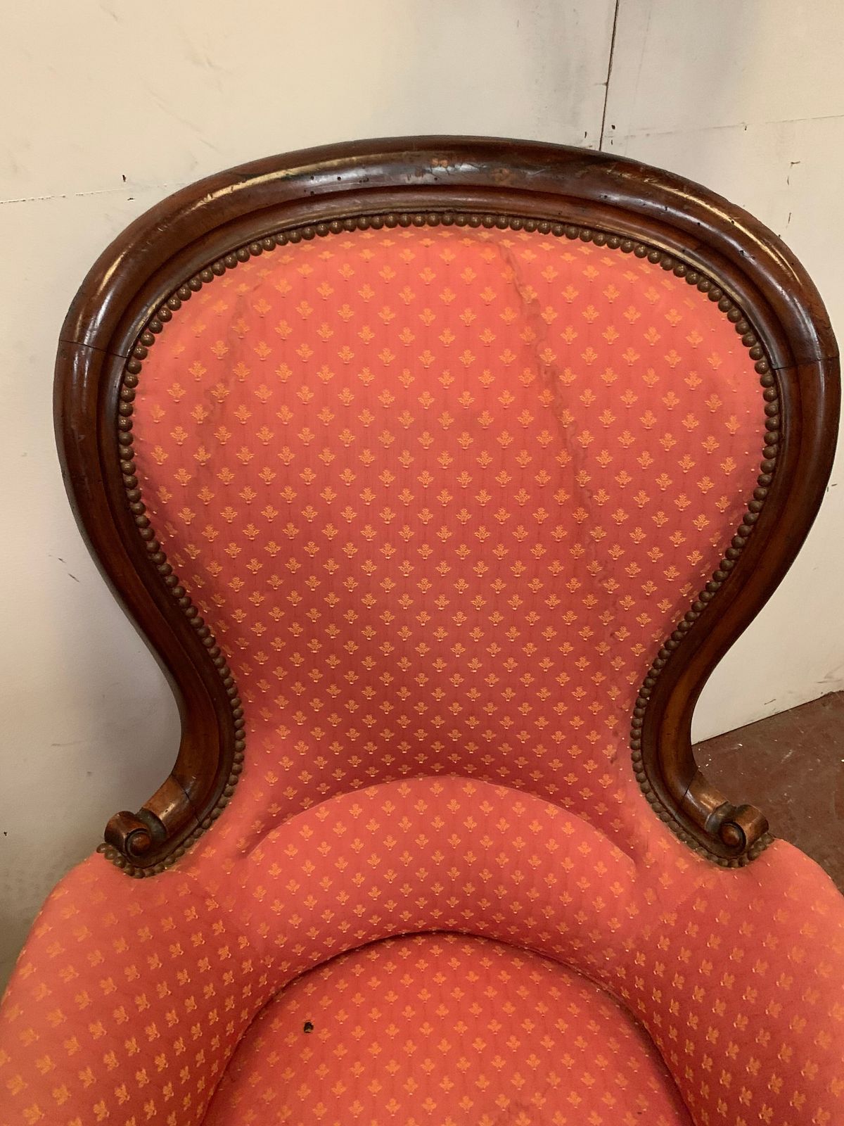 photo furniture Pair Of Louis Philippe Armchairs In 19th Century Mahogany
