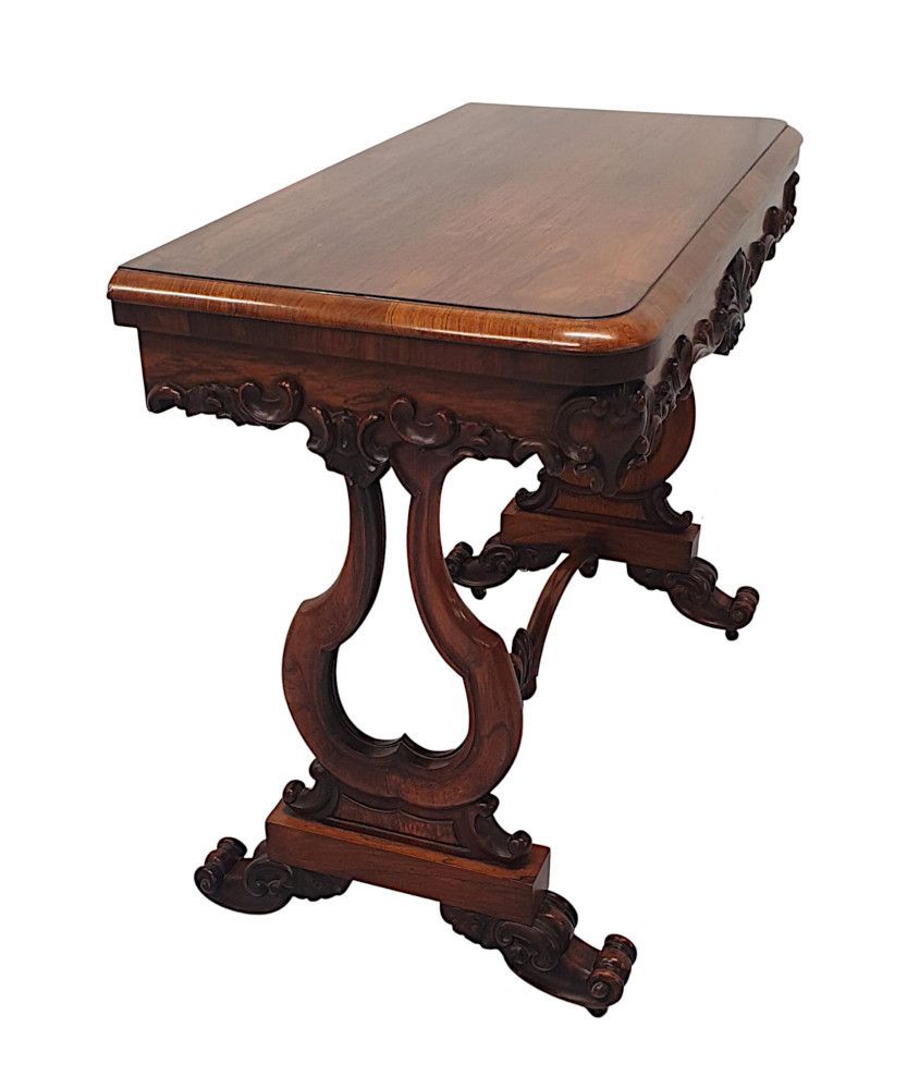 A Rare And Unusual Early 19th Century Turn Over Leaf Card Table photo for sale