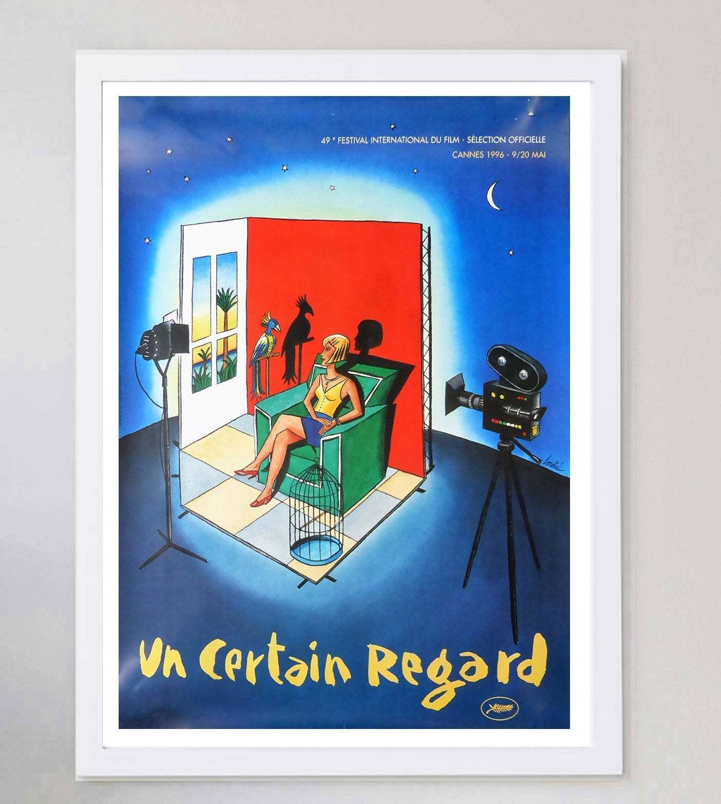 Cannes Film Festival 1996   Un Certain Regard Original Vintage Poster photo for sale