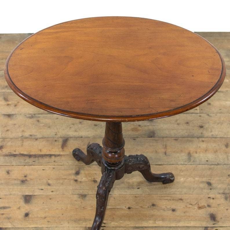 Victorian Antique Mahogany Side Table Furniture M 4288b
